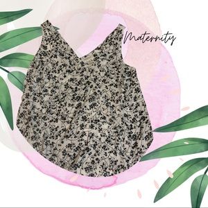 Maternity dressy shirt